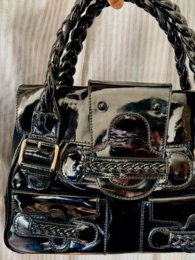 VALENTINO Handbag Patent Leather *LUXURY*